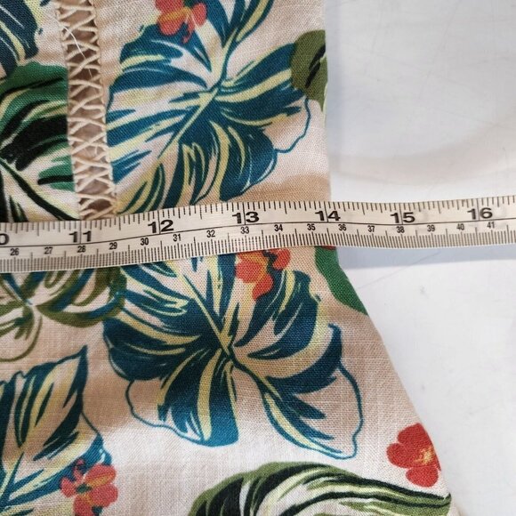 Lost+Wander Women's Luau On‎ The Beach Lace Up Rear Bodice Mini Dress Size M NWT - Picture 11 of 12